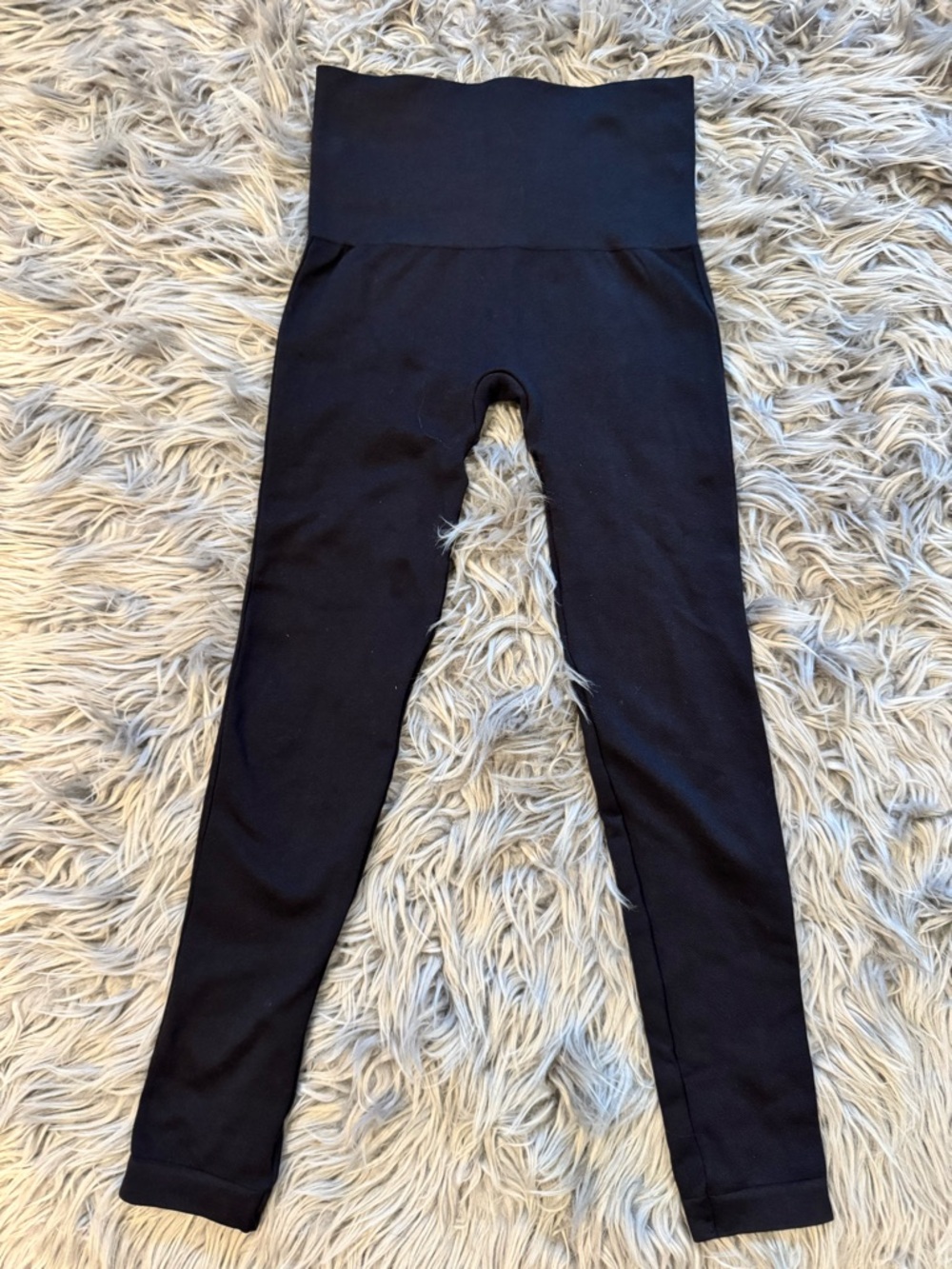 SPANX Black High-Waist Shaping Leggings